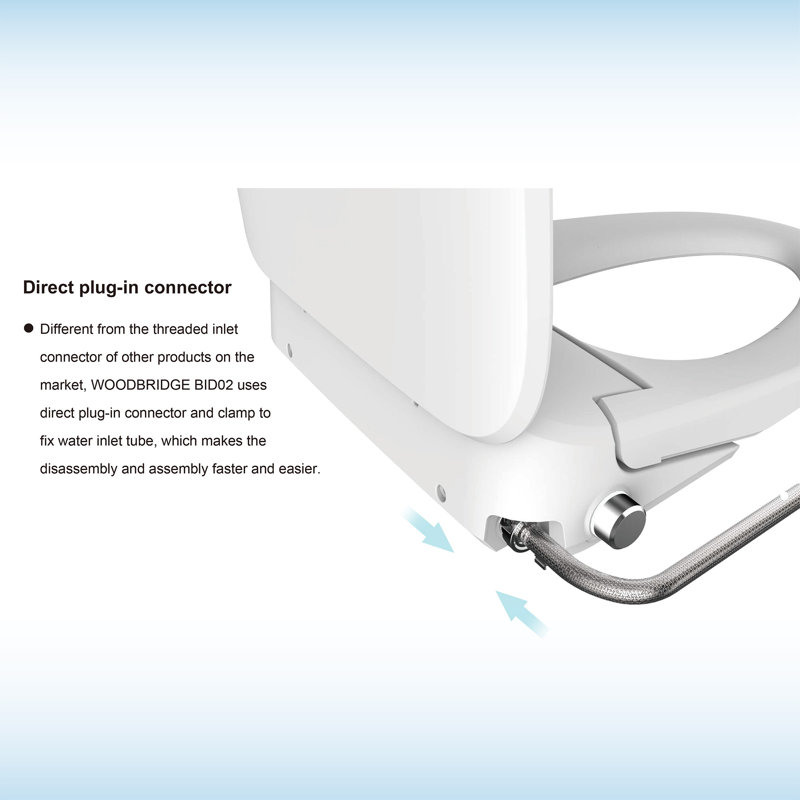 WoodBridge Toilet Seat Bidet Elongated & Reviews Wayfair